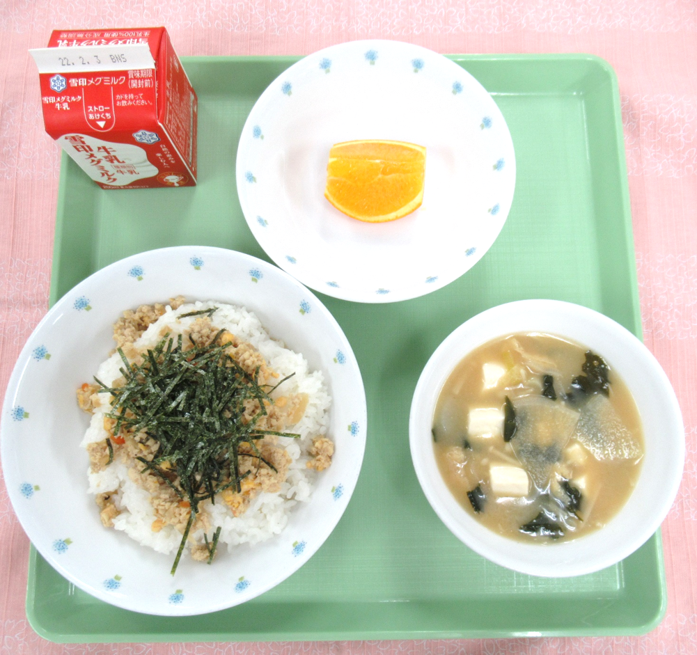 そぼろ丼