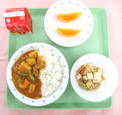 春野菜のカレーライス